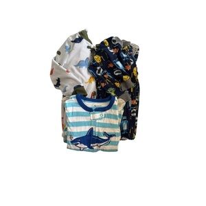 Colorful Sleepers size 3t Onesies Set